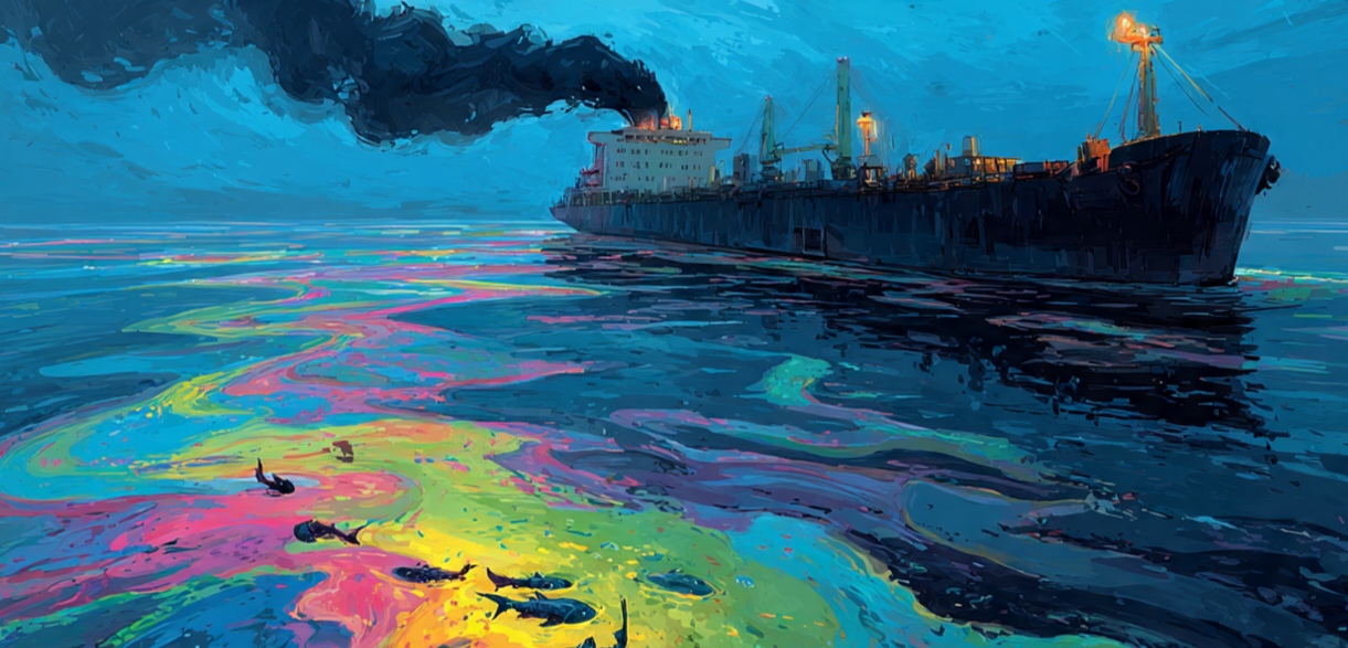 Fish contamination sulphur emissions shipping VLSFO